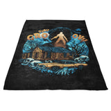 Groovy Cabin - Fleece Blanket