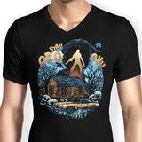 Groovy Cabin - Men's V-Neck