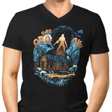 Groovy Cabin - Men's V-Neck