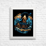 Groovy Cabin - Posters & Prints