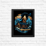 Groovy Cabin - Posters & Prints