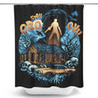 Groovy Cabin - Shower Curtain