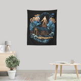 Groovy Cabin - Wall Tapestry