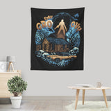 Groovy Cabin - Wall Tapestry