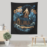Groovy Cabin - Wall Tapestry