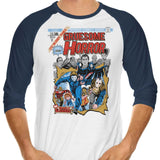 Gruesome Horror - 3/4 Sleeve Raglan T-Shirt