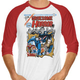 Gruesome Horror - 3/4 Sleeve Raglan T-Shirt