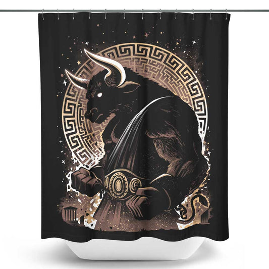 Guardian of the Labyrinth - Shower Curtain