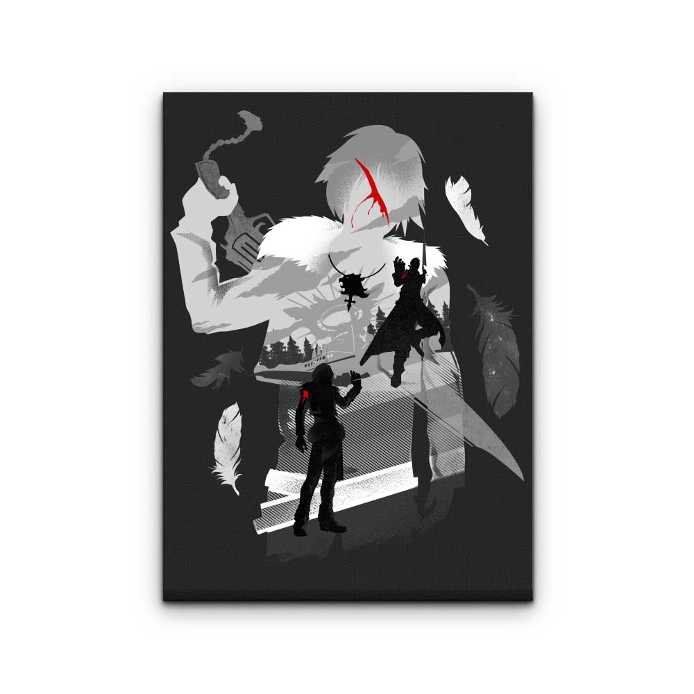 Gunbladde Rivals Gunblade Rivals - Canvas Print – Once Upon a Tee