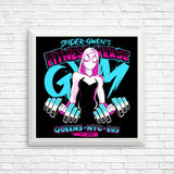 Gwen's Fitness Verse - Posters & Prints