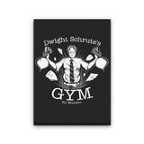 Gym for Muscles - Canvas Print
