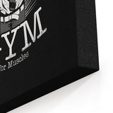 Gym for Muscles - Canvas Print