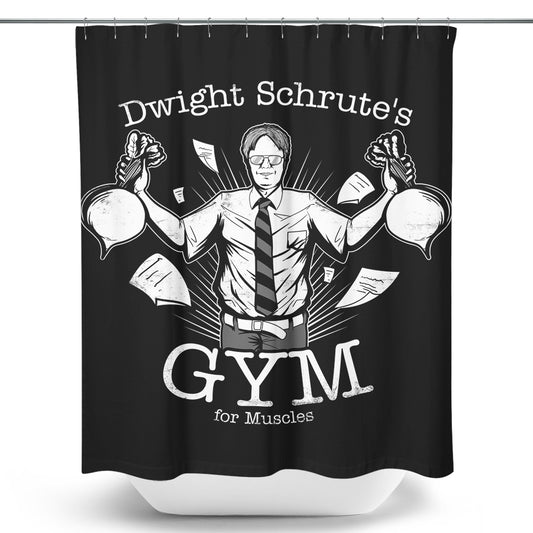 Gym for Muscles - Shower Curtain