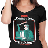 Hacking for Beginners - Women's V-Neck
