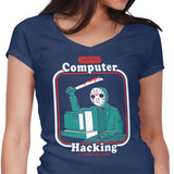 Hacking for Beginners - Women's V-Neck