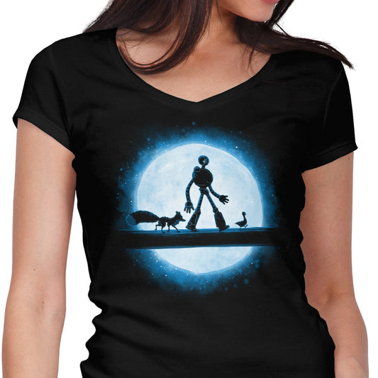 Hakuna Robot - Women's V-Neck