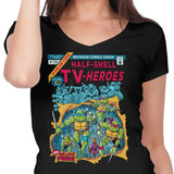 Half-Shell Heroes - Women's V-Neck