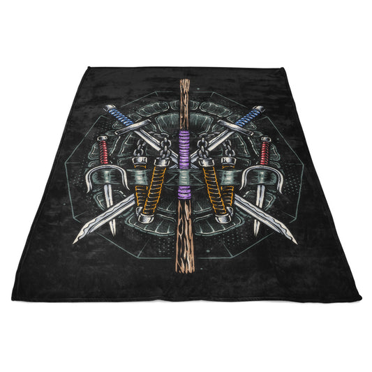 Half Shelled Weaponry - Fleece Blanket