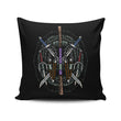 Half Shelled Weaponry - Throw Pillow