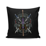 Half Shelled Weaponry - Throw Pillow