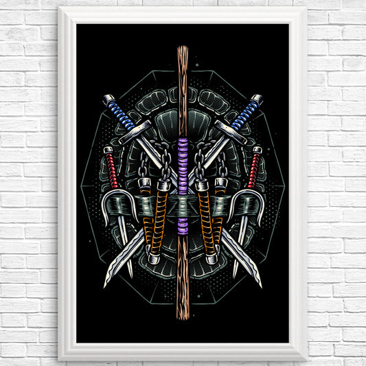 Half Shelled Weaponry - Posters & Prints