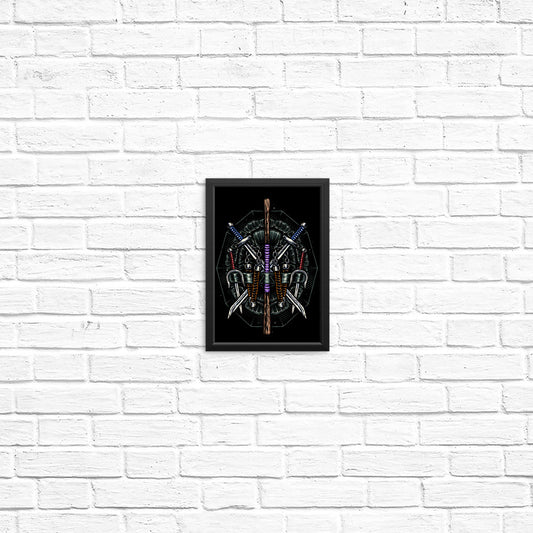 Half Shelled Weaponry - Posters & Prints