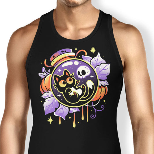 Halloween Bottled Kitten - Tank Top