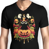 Halloween Candle Trick - Men's V-Neck
