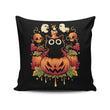 Halloween Candle Trick - Throw Pillow