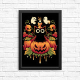 Halloween Candle Trick - Posters & Prints