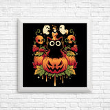 Halloween Candle Trick - Posters & Prints