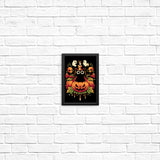 Halloween Candle Trick - Posters & Prints