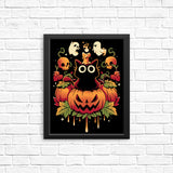 Halloween Candle Trick - Posters & Prints