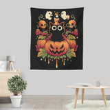 Halloween Candle Trick - Wall Tapestry