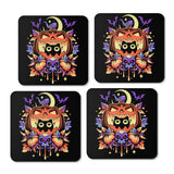Halloween Cat - Coasters