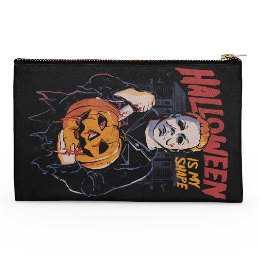 Halloween is My Shape - Accessory Pouch