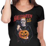 Halloween is My Shape - Women's V-Neck