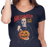 Halloween is My Shape - Women's V-Neck