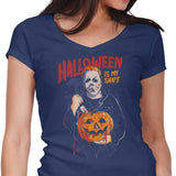 Halloween is My Shape - Women's V-Neck