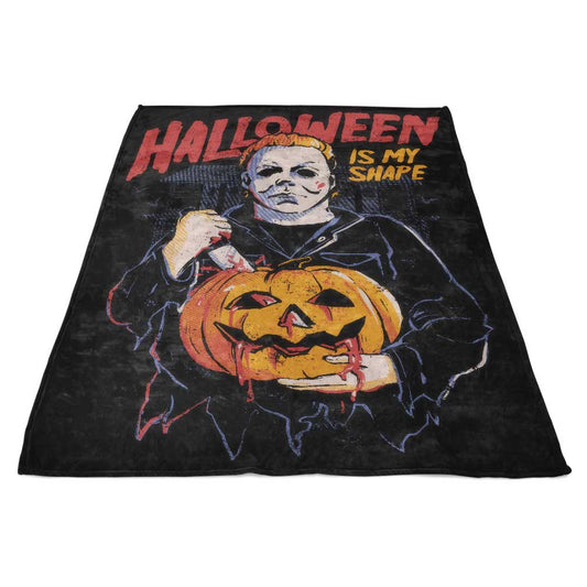 Halloween is My Shape - Fleece Blanket