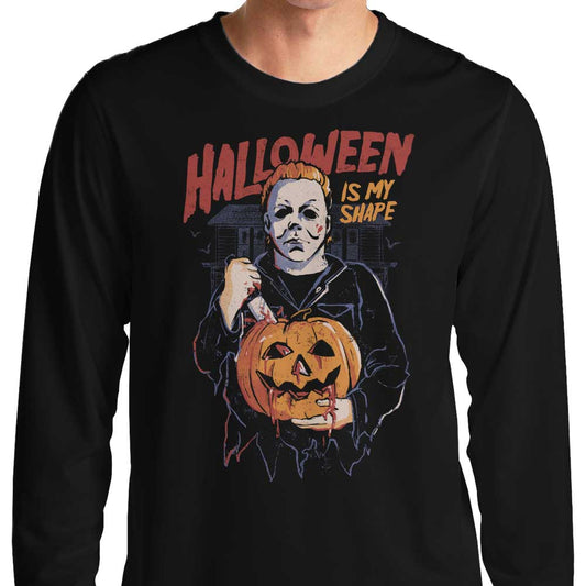 Halloween is My Shape - Long Sleeve T-Shirt