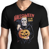 Halloween is My Shape - Men's V-Neck