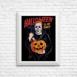 Halloween is My Shape - Posters & Prints