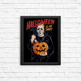 Halloween is My Shape - Posters & Prints
