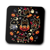 Halloween Kitty Party - Coasters