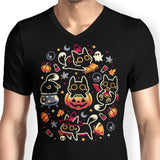Halloween Kitty Party - Men's V-Neck