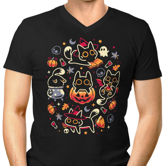 Halloween Kitty Party - Men's V-Neck