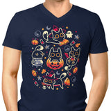 Halloween Kitty Party - Men's V-Neck