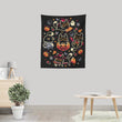 Halloween Kitty Party - Wall Tapestry