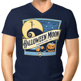 Halloween Moon - Men's V-Neck
